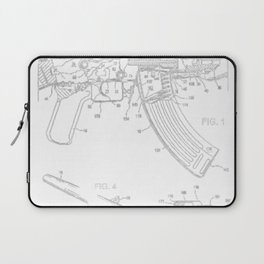 Ak 47 Assembly Instruction - Cool Design On Poster Tshirt And More Laptop Sleeve