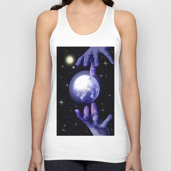 In good hands. Unisex Tank Top