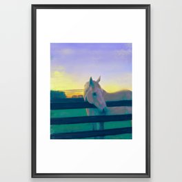 Can We Be Friends? Framed Art Print