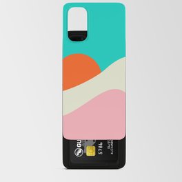 Retro Beach Wave Android Card Case