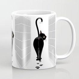 Nope Cat, Sniffy and Contemptuous Cartoon Character Coffee Mug