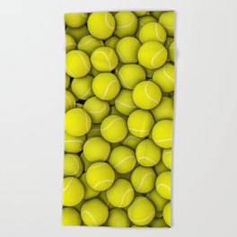 Tennis balls Beach Towel