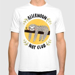Afternoon Nap Club Sloth T-shirt