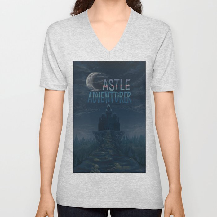 Castle Adventurer V Neck T Shirt