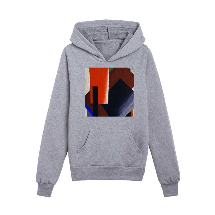 Liubov Popova Painterly Architectonic Kids Pullover Hoodie