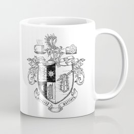 Weekend Warriors Heraldry Coffee Mug