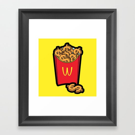 Pop Icon - Warhol Framed Art Print