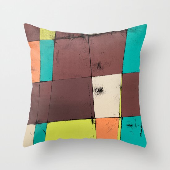 Hot Air Balloon II Throw Pillow