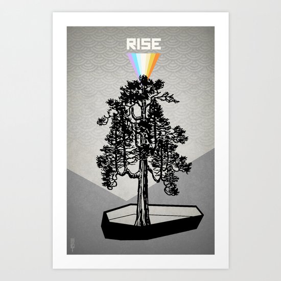 Rise Art Print