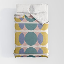 Moon Phases Abstract I Comforter