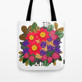 Candy Colored Bouquet Tote Bag