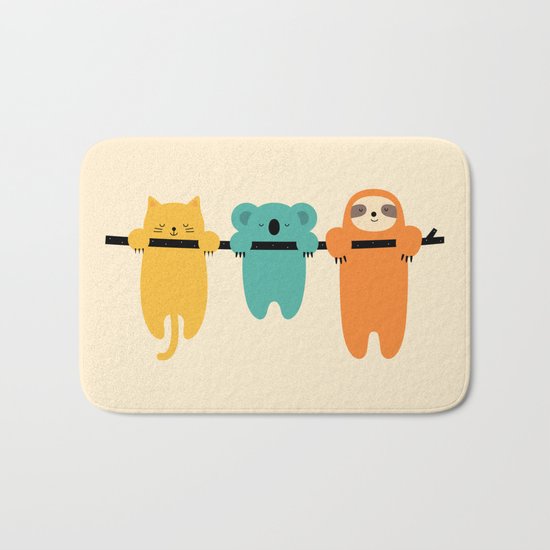 Hang In There Bath Mat