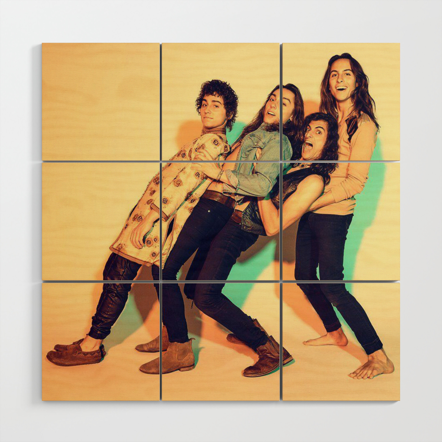 greta van fleet on tour 2022 Wood Wall Art by rantsdac | Society6