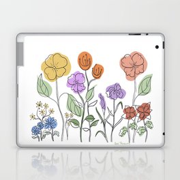 Floral Garden Laptop & iPad Skin
