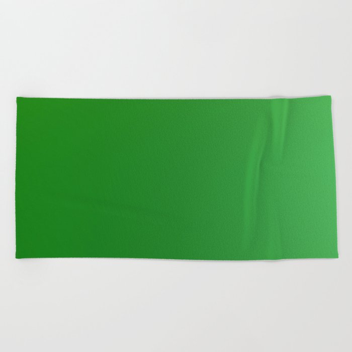 27  Green Gradient Background 220713 Minimalist Art Valourine Digital Design Beach Towel