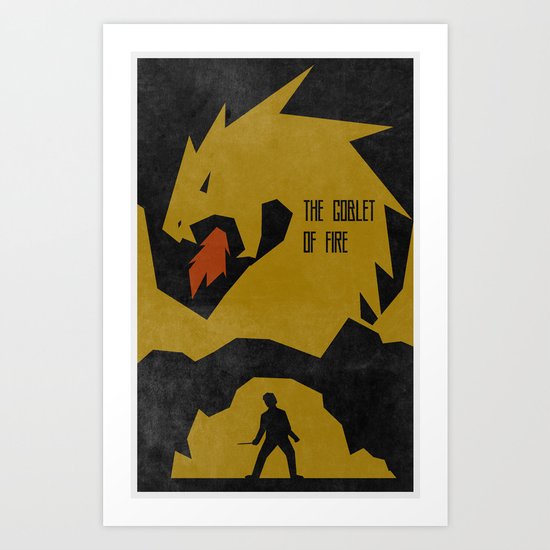 The Goblet of Fire (The Boy Who Lived 4 of 8) Art Print