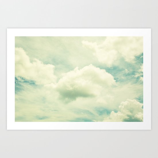 Clouds Art Print