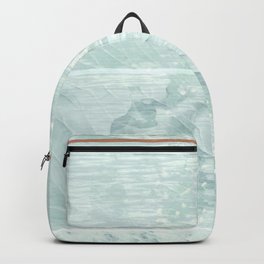 Abstract seascape Backpack | Waves, Nature, Seascape, Acrylic, Ocean, Digital, Blue, Foam, Sea, Water 