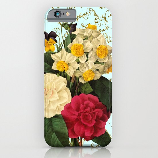 Botanical French Script iPhone & iPod Case