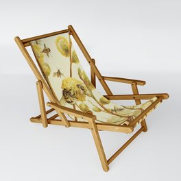 Bees, Vintage Style Sling Chair
