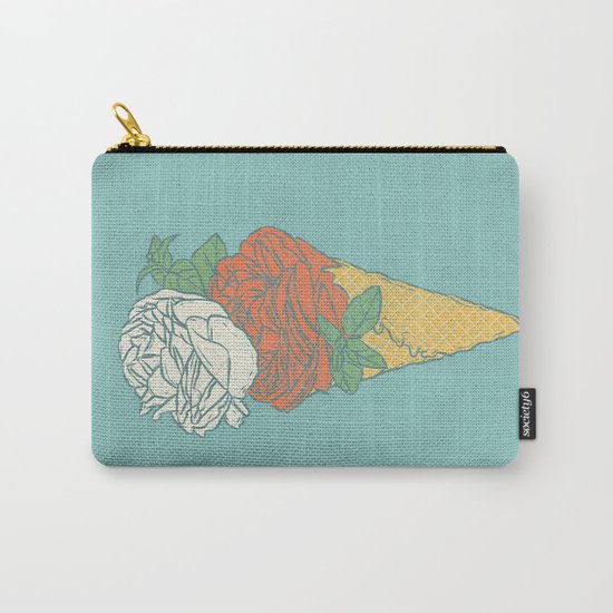 Rose ice cream Carry-All Pouch