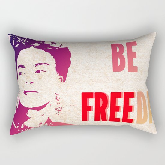 Be FREEda Rectangular Pillow