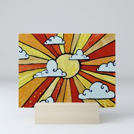 You are the sky Mini Art Print