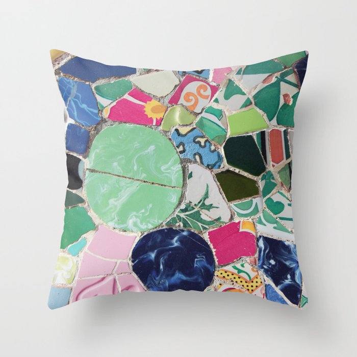 Tiling with pattern 6 Throw Pillow