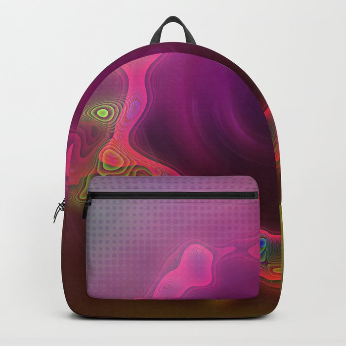 Psychedelic shapes Backpack