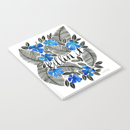 Killin' It – Tropical Blue Notebook