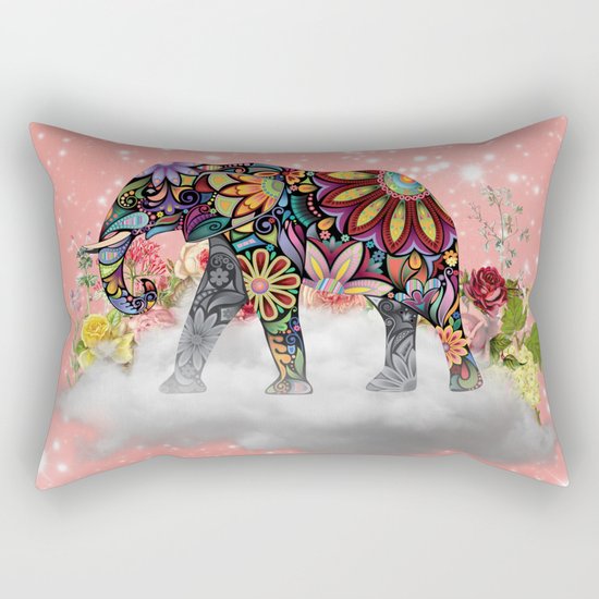 MANDALA ELEPHANT Rectangular Pillow