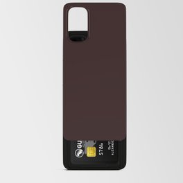 Chocolatopia Brown Android Card Case