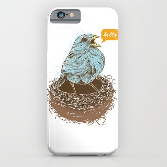 Twisty Bird iPhone & iPod Case