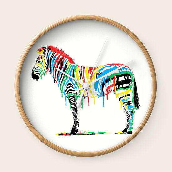 Fresh Paint Wall Clock