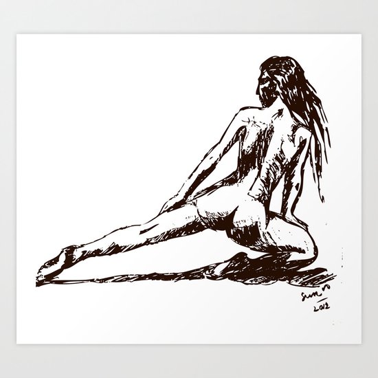 Nude Art Print