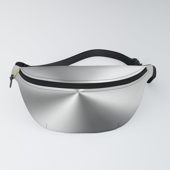 fanny pack silver