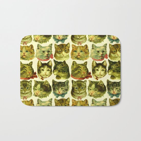 Many Cats Bath Mat