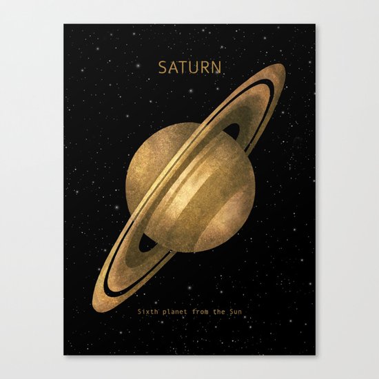 Saturn Canvas Print