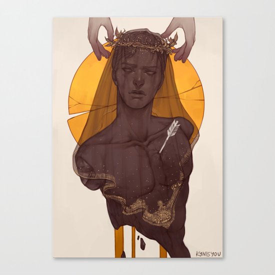 Fallen Prince Canvas Print