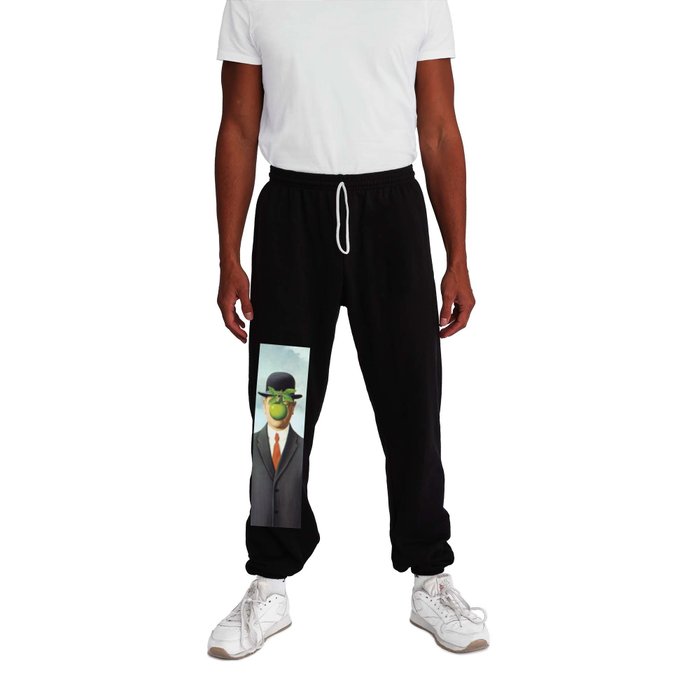 The Son of Man. 1964 Rene Magritte Sweatpants