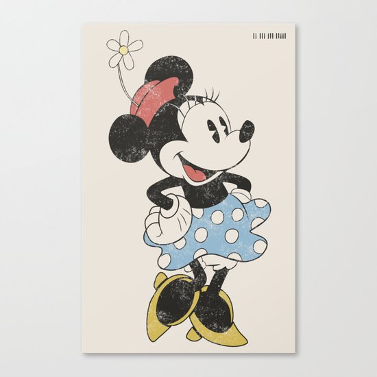 Minnie Mouse Canvas Print