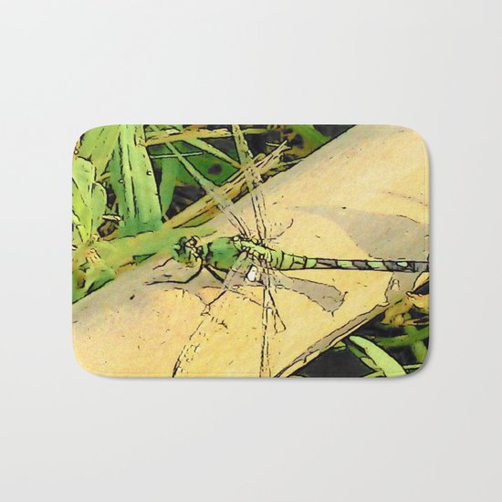 Dragonfly Delight Bath Mat