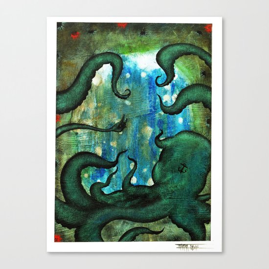 Polū Canvas Print