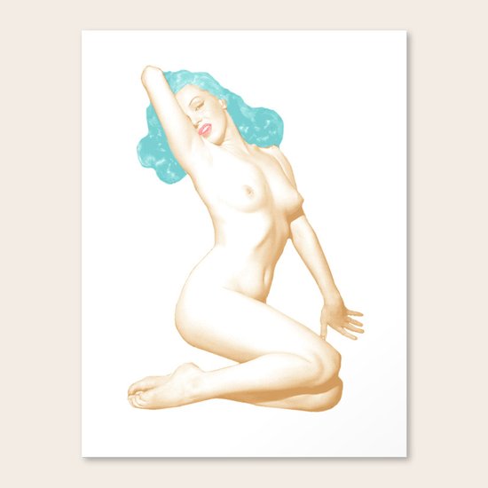 MARILYN SEA Canvas Print
