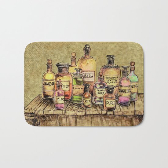 Snake Oil Bath Mat