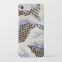 Cloudy Dots iPhone Case