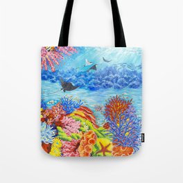 Coral Reef Life Tote Bag
