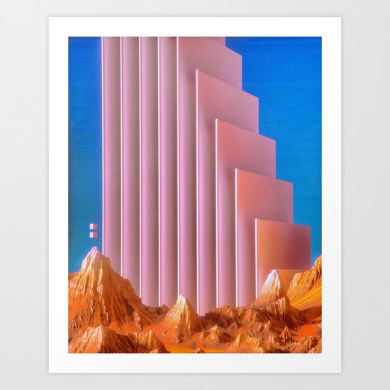 STEPS.6 (everyday 04.14.16) Art Print
