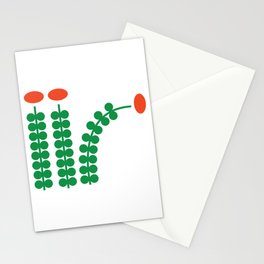 Bending Flower Stationery Card