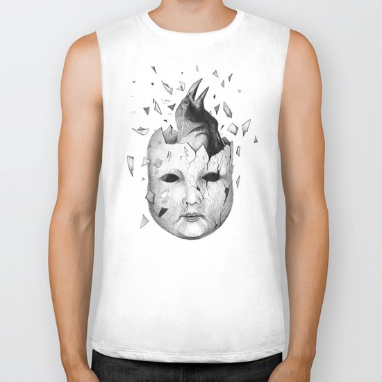 i will take off my old skin Biker Tank